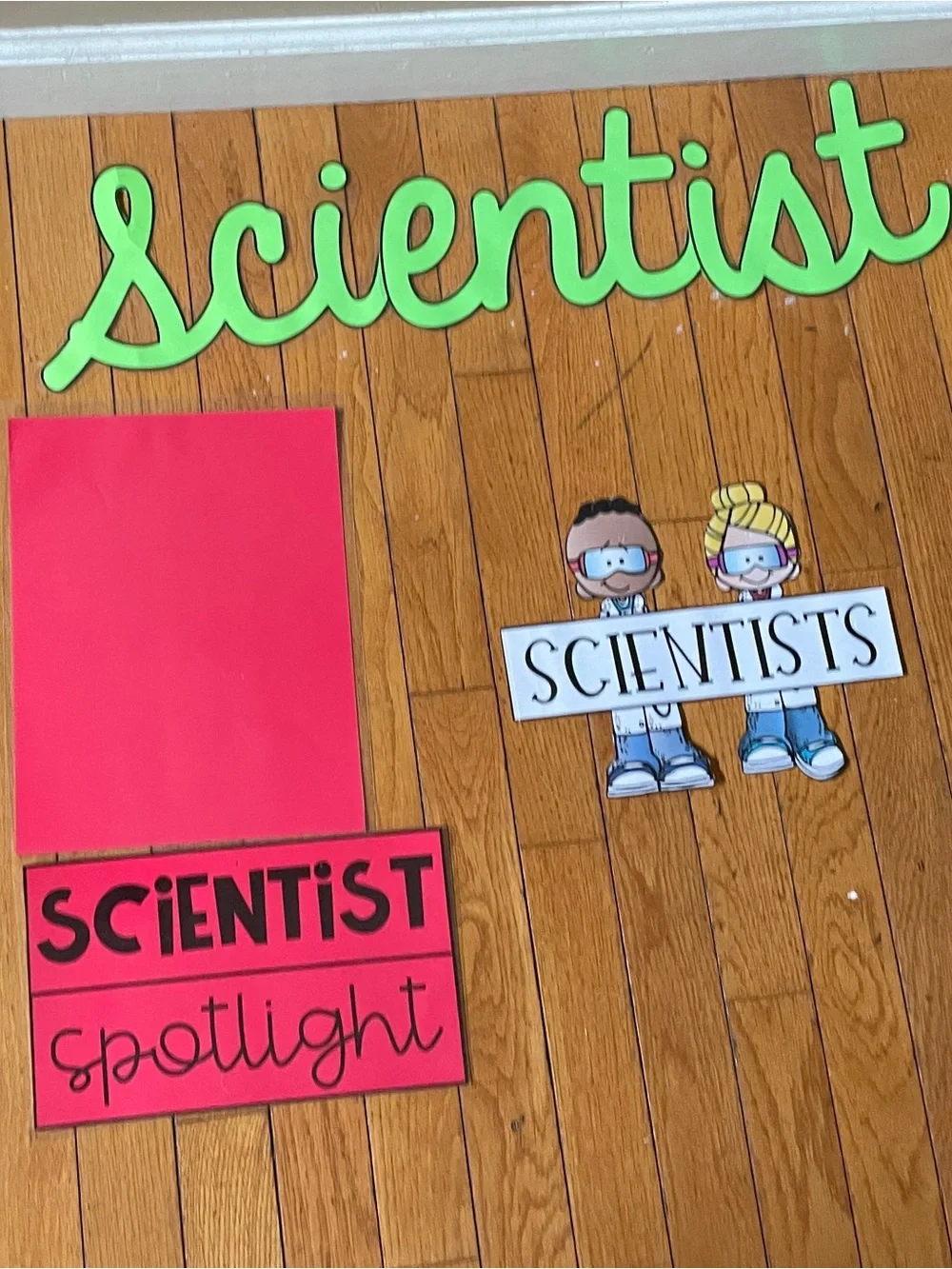Classroom 'What Is A Scientist?' Educational Wall Decor